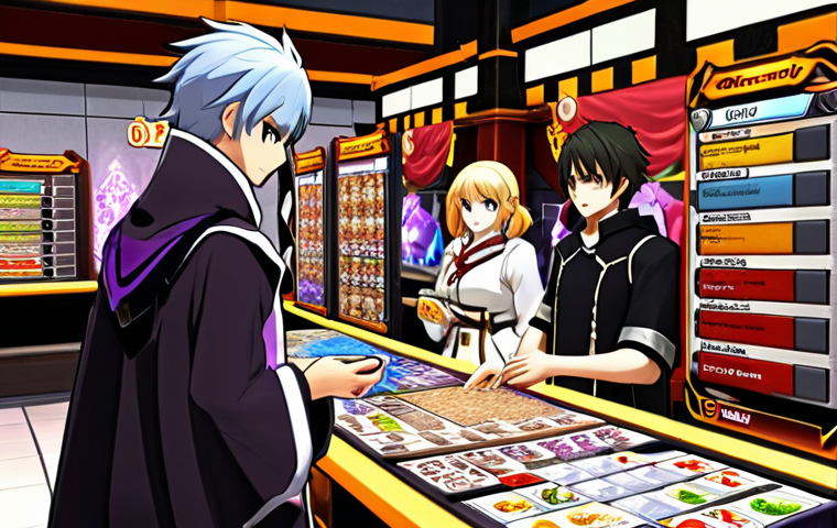 **A group of Elsword players triumphantly battling through a Secret Dungeon, surrounded by glowing loot and magical effects. Focus on teamwork, excitement, and the abundance of rare items.**